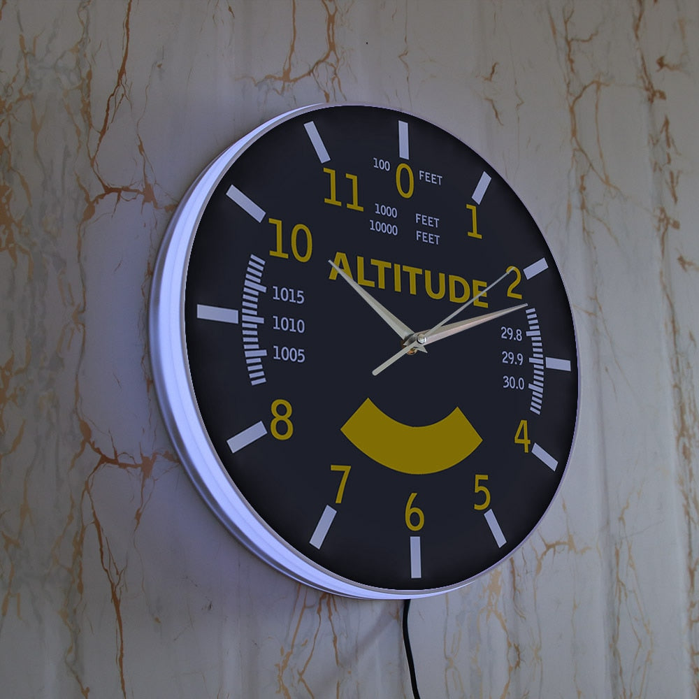 Reloj de pared Altimetro - Tienda Aviacion Mundial