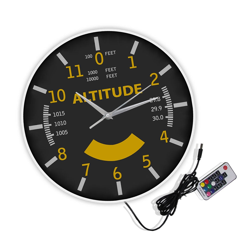 Reloj de pared Altimetro - Tienda Aviacion Mundial