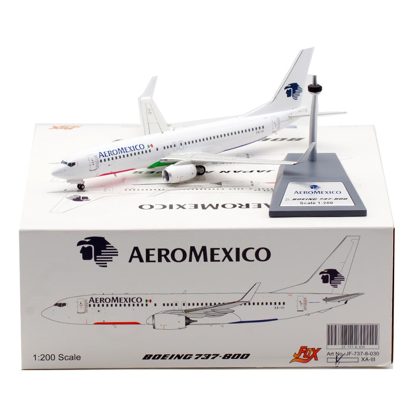 B737 Aeromexico Blanco - Tienda Aviacion Mundial