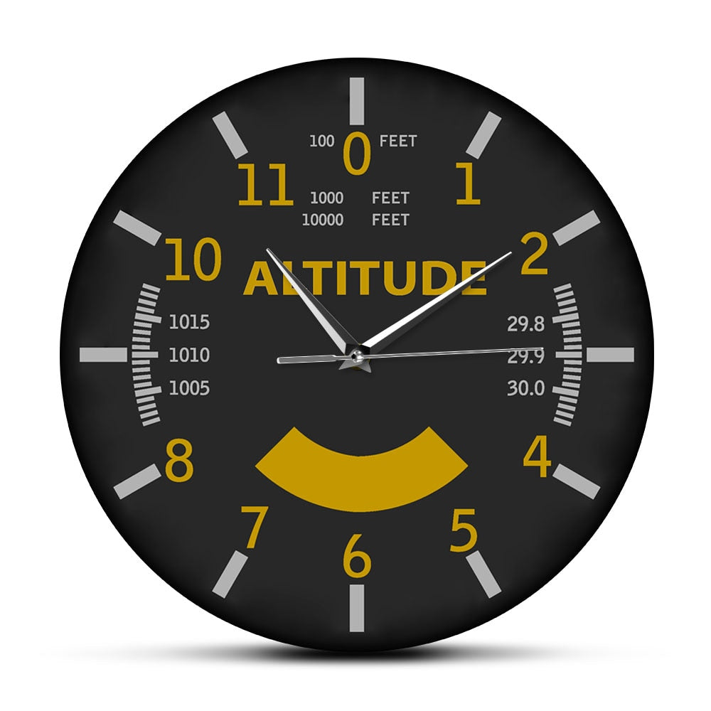 Reloj de pared Altimetro - Tienda Aviacion Mundial