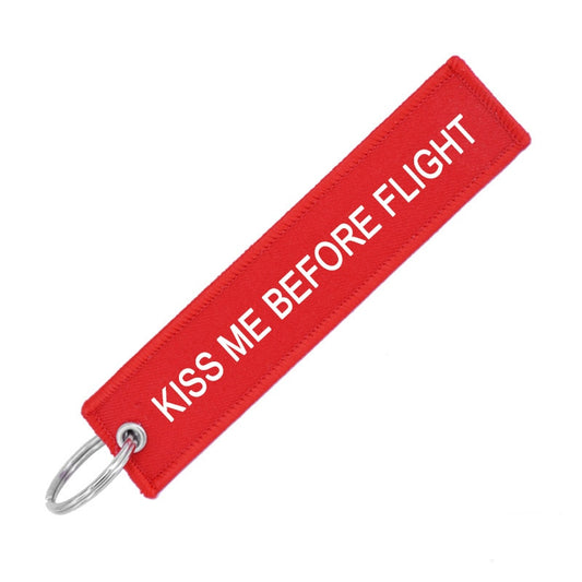 Llavero De Kiss Me Before Flight